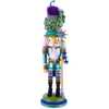 17.5-Inch Hollywood Peacock Hat Nutcracker - Nutcrackers - 1 - thumbnail