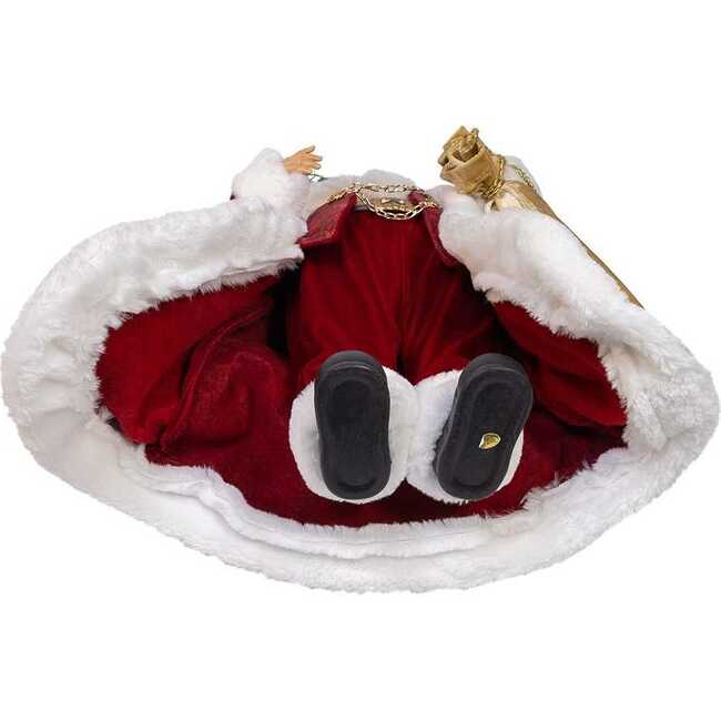 17-Inch Jacqueline Kent Traditional Red Santa with Bag - Other Accents - 6