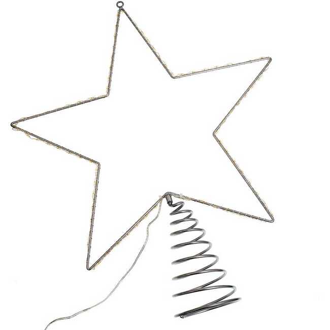 17.5-Inch Metal Lighted LED Star Treetop - Other Accents - 3