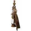 17.5-Inch Hollywood Gold with Fuzzy Cape King Nutcracker - Nutcrackers - 3
