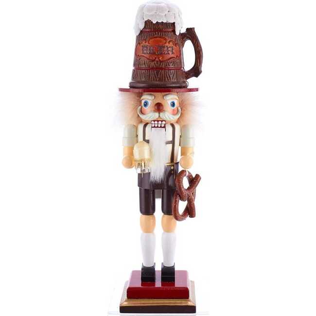 17.5-Inch Hollywood Beer and Pretzel Nutcracker