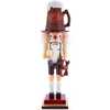 17.5-Inch Hollywood Beer and Pretzel Nutcracker - Nutcrackers - 1 - thumbnail