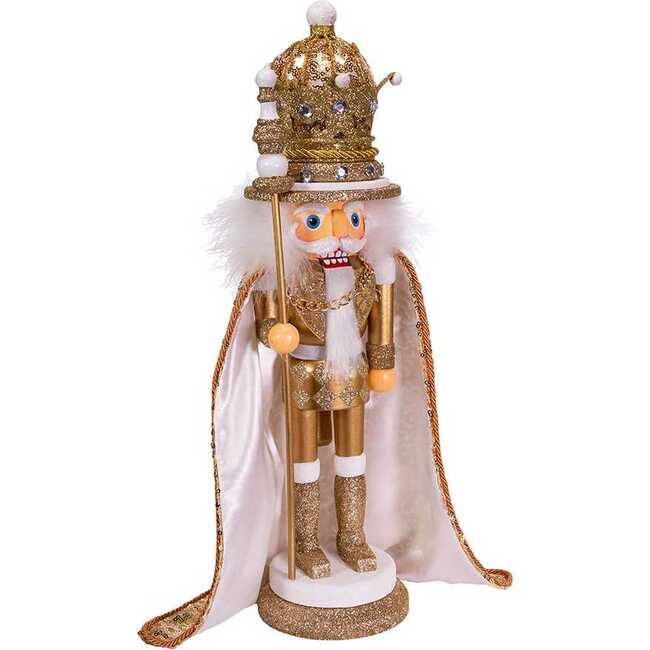 17.5-Inch Hollywood Gold King Nutcracker