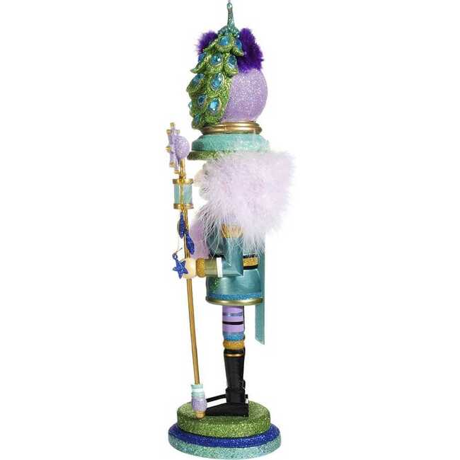 17.5-Inch Hollywood Peacock Hat Nutcracker - Nutcrackers - 4