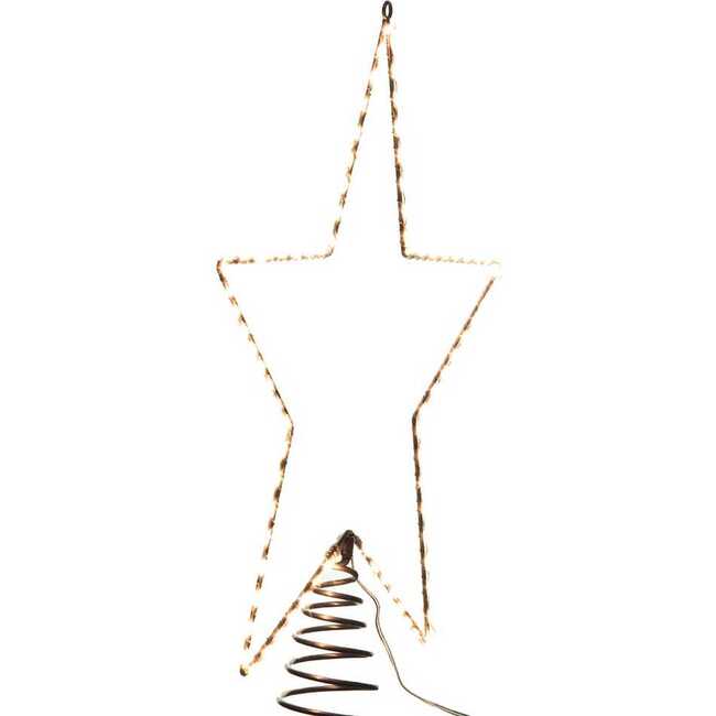 17.5-Inch Metal Lighted LED Star Treetop - Other Accents - 5