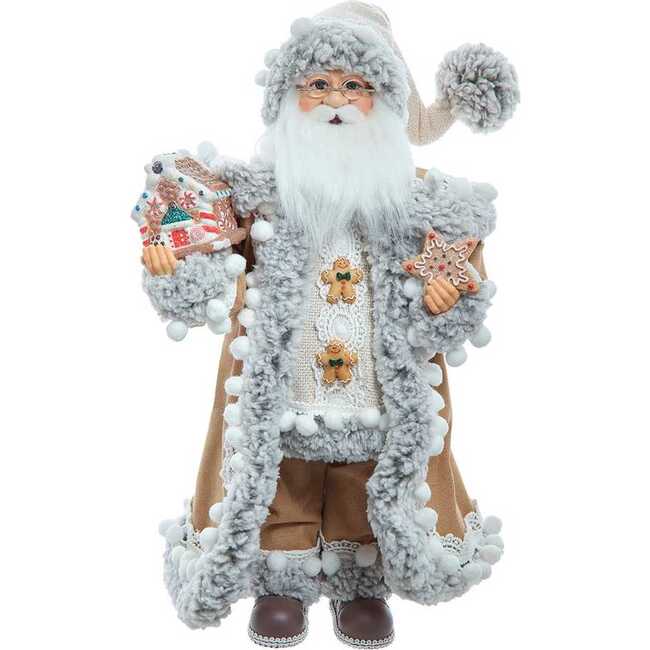 17.25-Inch Kringles Standing Gingerbread Santa