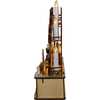 17.72-Inch Wooden LED Light-Up Christmas Village With Candle - Other Accents - 4