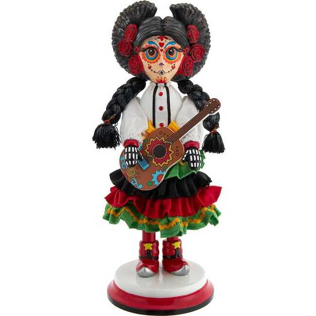 16-Inch Hollywood Nutcrackers Day Of The Dead Girl Nutcracker