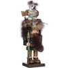 16-Inch Hollywood Woodsman Nutcracker with Owl Hat - Nutcrackers - 2