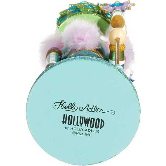 17.5-Inch Hollywood Peacock Hat Nutcracker - Nutcrackers - 6