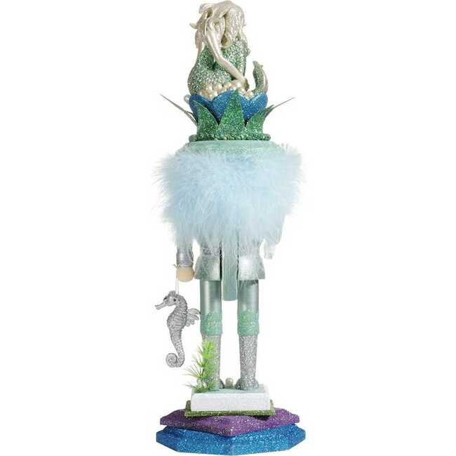 17.5-Inch Hollywood Mermaid King Nutcracker - Nutcrackers - 5