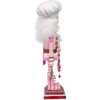 16-Inch Hollywood Nutcrackers Pink Gingerbread Baker Nutcracker - Nutcrackers - 2