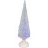 17.25-Inch Battery Operated USB LED Lighted Christmas Tree Lantern with Spinning Glitter Water - Other Accents - 4