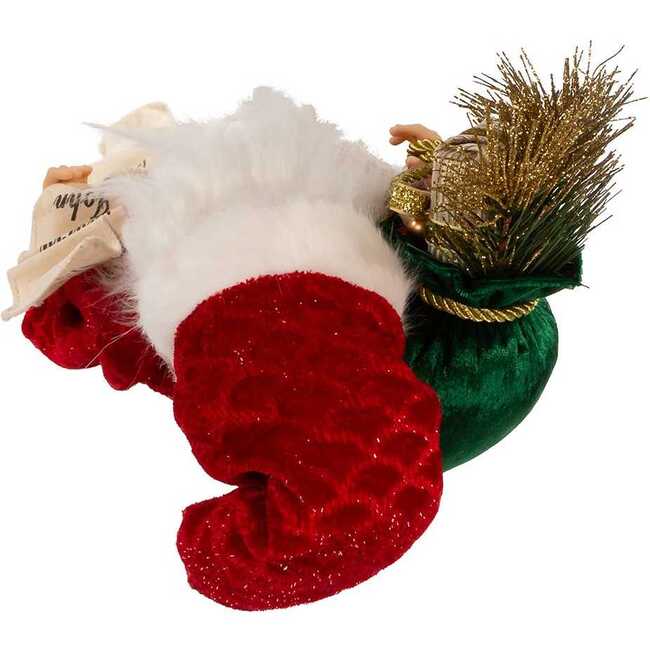 17.25-Inch Kringle Klaus Tradition Santa with List - Other Accents - 5