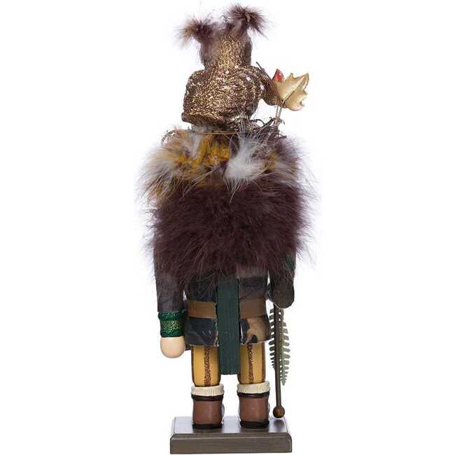 16-Inch Hollywood Woodsman Nutcracker with Owl Hat - Nutcrackers - 5