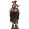 16-Inch Hollywood Woodsman Nutcracker with Owl Hat - Nutcrackers - 5