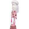 16-Inch Hollywood Nutcrackers Pink Gingerbread Baker Nutcracker - Nutcrackers - 4
