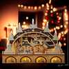 17.72-Inch Wooden LED Light-Up Christmas Village With Candle - Other Accents - 7
