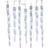 UL 60-Light Dual Color Pure White/Warm White LED 12-Piece Icicle String Light Set - Other Accents - 1 - thumbnail