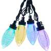 UL 20-Light Warm Dual Color LED Jumbo C9 Bulb Yard Stakes, 10-Piece Set - Other Accents - 1 - thumbnail