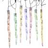 UL 60-Light Dual Color Multicolor/Warm White LED 12-Piece Icicle String Light Set - Other Accents - 1 - thumbnail