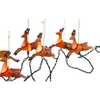 UL 10-Light Santa Sleigh and Eight Reindeer Light Set - Other Accents - 2