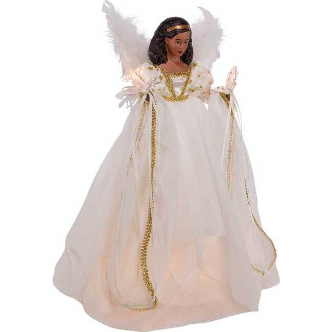 UL 10-Light Black Angel Tree Topper - Other Accents - 2