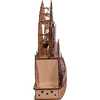 16-Inch Battery-Operated Light-Up Wooden Village with Motion - Other Accents - 4