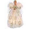 UL 10-Light 12-Inch Ivory and Gold Angel Treetop - Other Accents - 1 - thumbnail