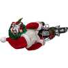 whimsical 14-Inch Kringles Motorcycle Santa with Giftbag - Other Accents - 5