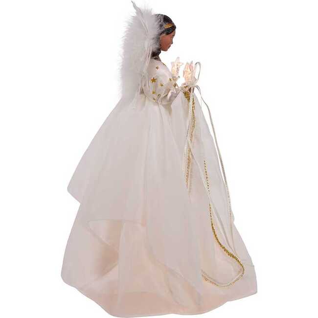 UL 10-Light Black Angel Tree Topper - Other Accents - 3