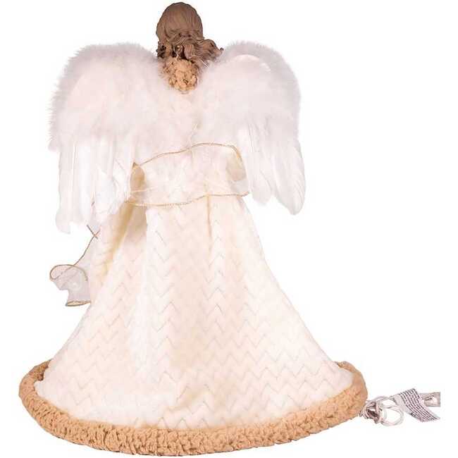 UL 10-Light 16-Inch Rustic Natural Angel Treetop - Other Accents - 3