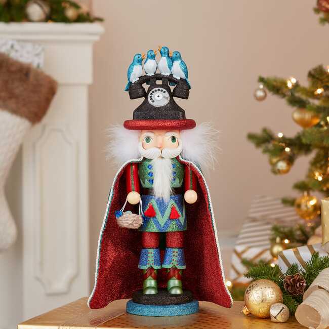 17.5-Inch Hollywood 12 Days of Christmas Four Calling Birds Nutcracker - Nutcrackers - 7