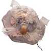 16-Inch Fiber Optic White, Silver, and Gray Angel Tree Topper - Other Accents - 6