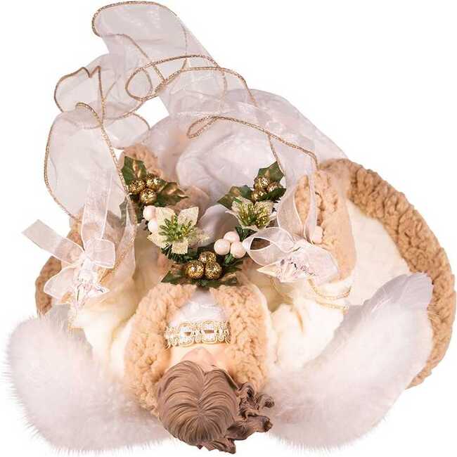 UL 10-Light 16-Inch Rustic Natural Angel Treetop - Other Accents - 5