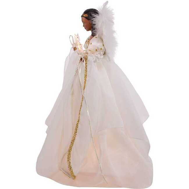 UL 10-Light Black Angel Tree Topper - Other Accents - 5
