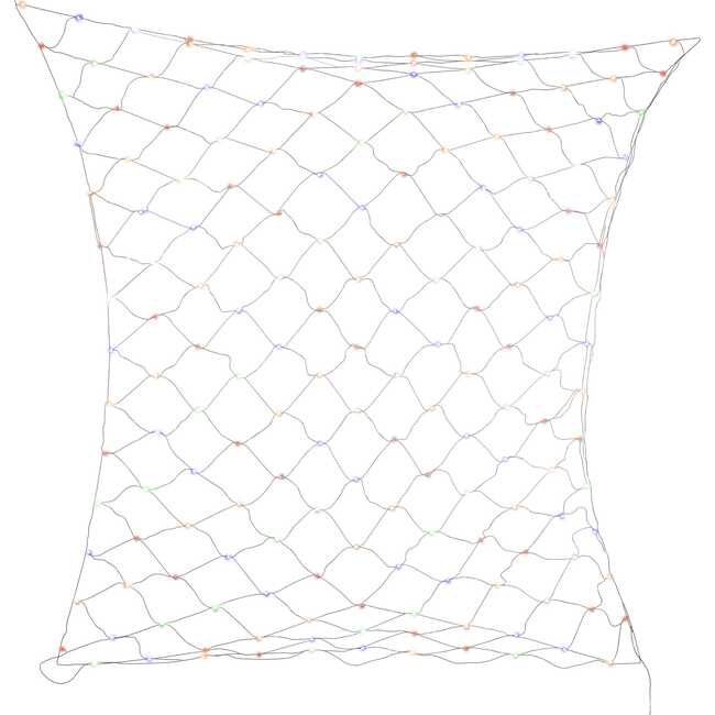 182-Light Dual Color (Warm White and Multicolored) LED Net-Style Light Set - Other Accents - 2