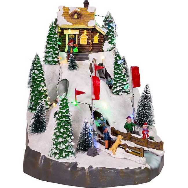 Motion LED Christmas Skiing Village - Other Accents - 2