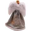 UL 10-Light 14-Inch Silver and Gray Angel Treetop - Other Accents - 4