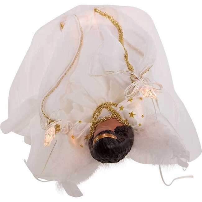 UL 10-Light Black Angel Tree Topper - Other Accents - 6