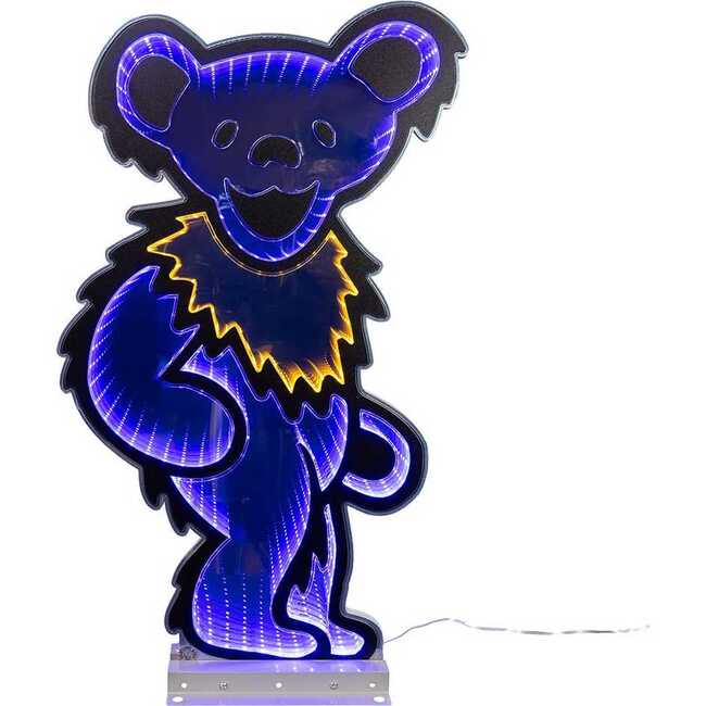 Grateful Dead with 26-Inch Dancing Blue Bear Infinity Light