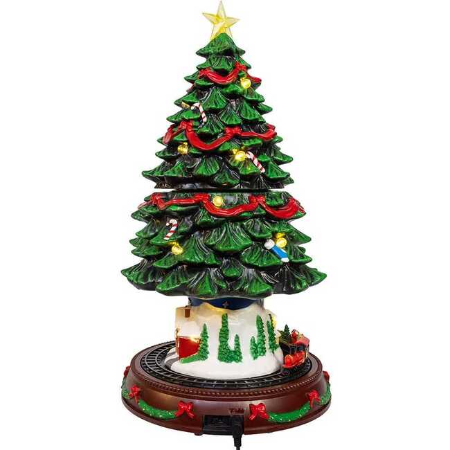 Musical Animated Christmas Tree Table Piece - Other Accents - 3