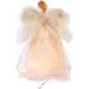 UL 10-Light 12-Inch Ivory and Gold Angel Treetop - Other Accents - 5