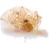 UL 10-Light 12-Inch Ivory and Gold Angel Treetop - Other Accents - 6