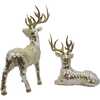 Gold Standing and Lying Deer Table Pieces - Other Accents - 3