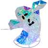 Pre-lit Holographic Witch and Two Ghosts, 3-Piece Set - Other Accents - 6