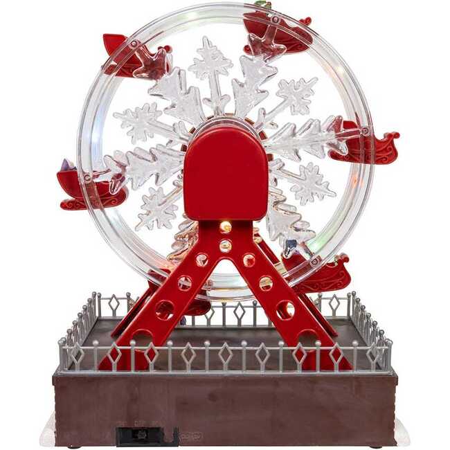 Battery Operated Musical Animated Santa Ferris Wheel - Other Accents - 3