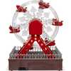 Battery Operated Musical Animated Santa Ferris Wheel - Other Accents - 3