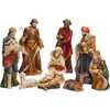 9-Inch Porcelain Nativity Figures Tablepiece Set of 9 - Other Accents - 1 - thumbnail