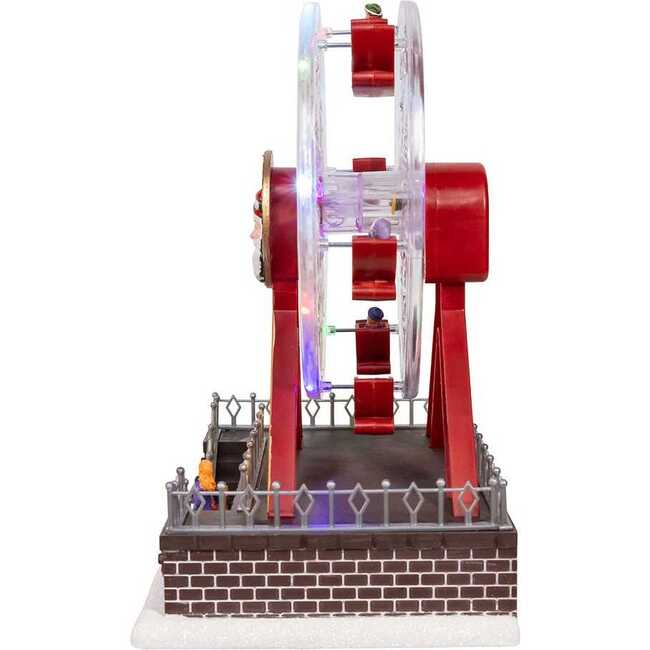 Battery Operated Musical Animated Santa Ferris Wheel - Other Accents - 4